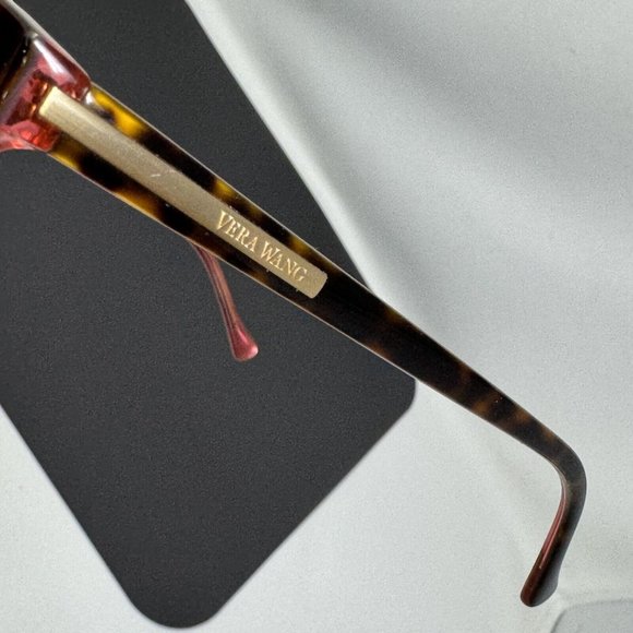 Vera Wang v320 Eyeglasses tortoise rectangle Frames size 51 [] 15 133 with case - Picture 10 of 14